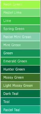 lawn grass colours